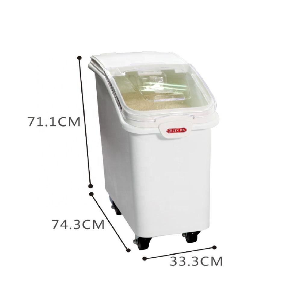 10L / 24L / 47L / 81L /102L Food Storage Container Rice Bin / Flour Bin / Sugar Bin
