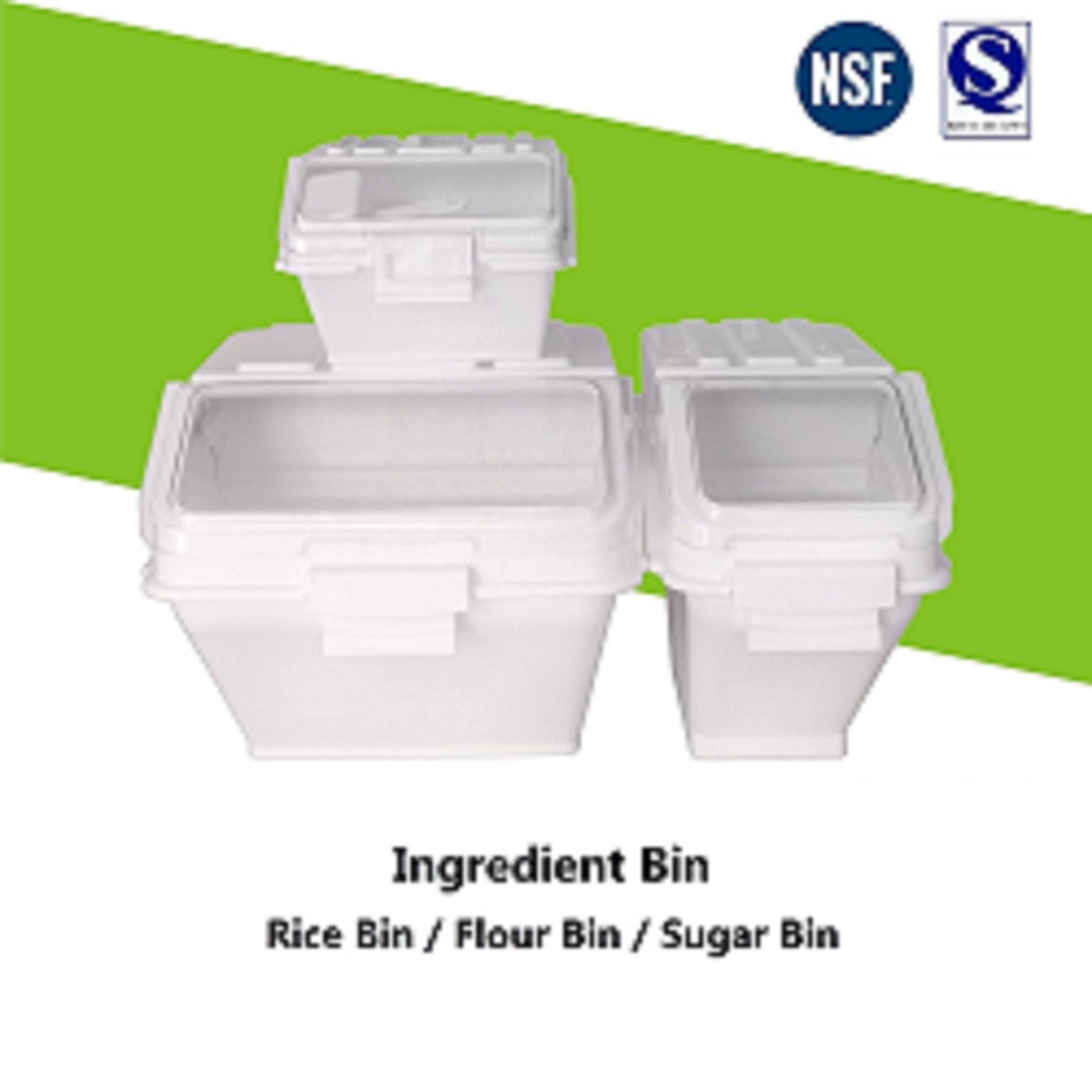 10L / 24L / 47L / 81L /102L Food Storage Container Rice Bin / Flour Bin / Sugar Bin