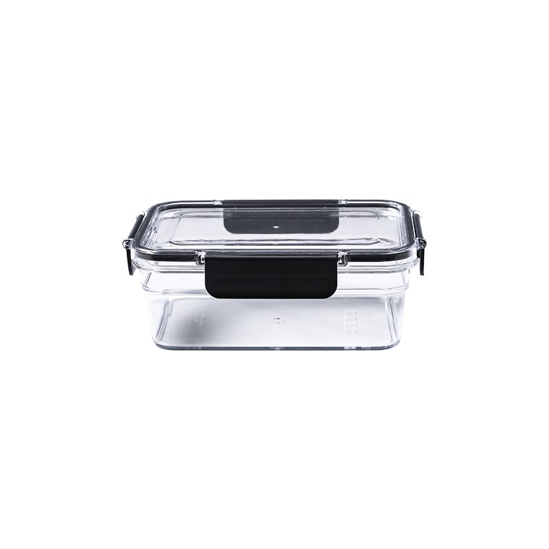Refrigerator storage box can be divided into large and small size transparent crisper box with lid fruit and vegetable bento box