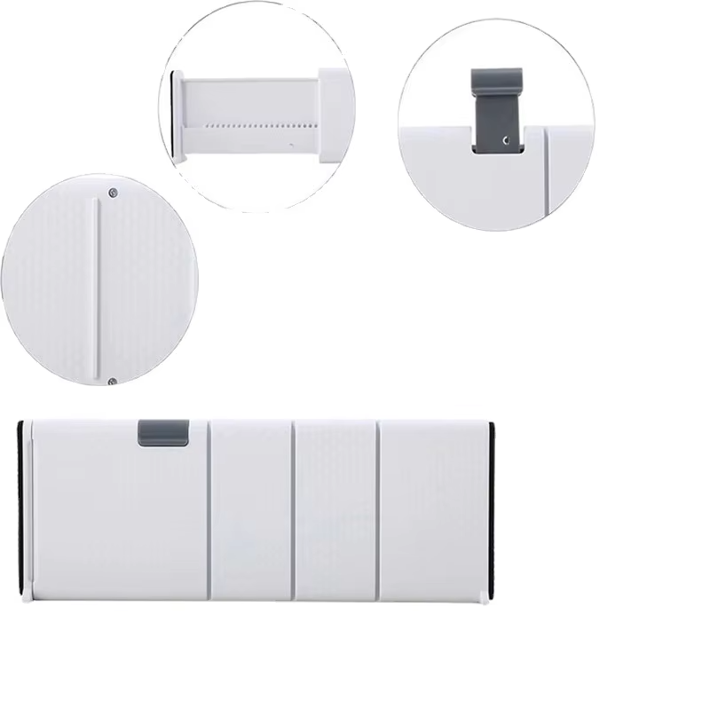 Adjustable Fashionable rack ABS Plastic Drawer Divider separator Organizer Set Single Tier Storage Rack for Clothing