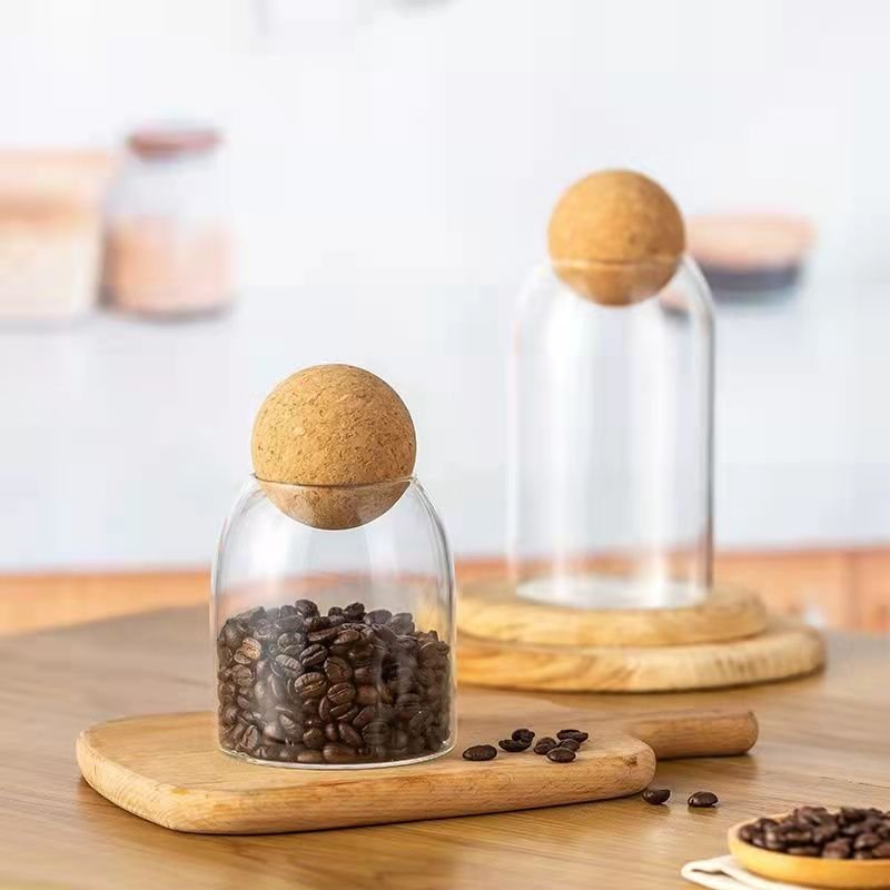 Airtight Food Storage Containers Glass Food Storage Containers Kitchen Organizer 500ml Glass Storage Containers