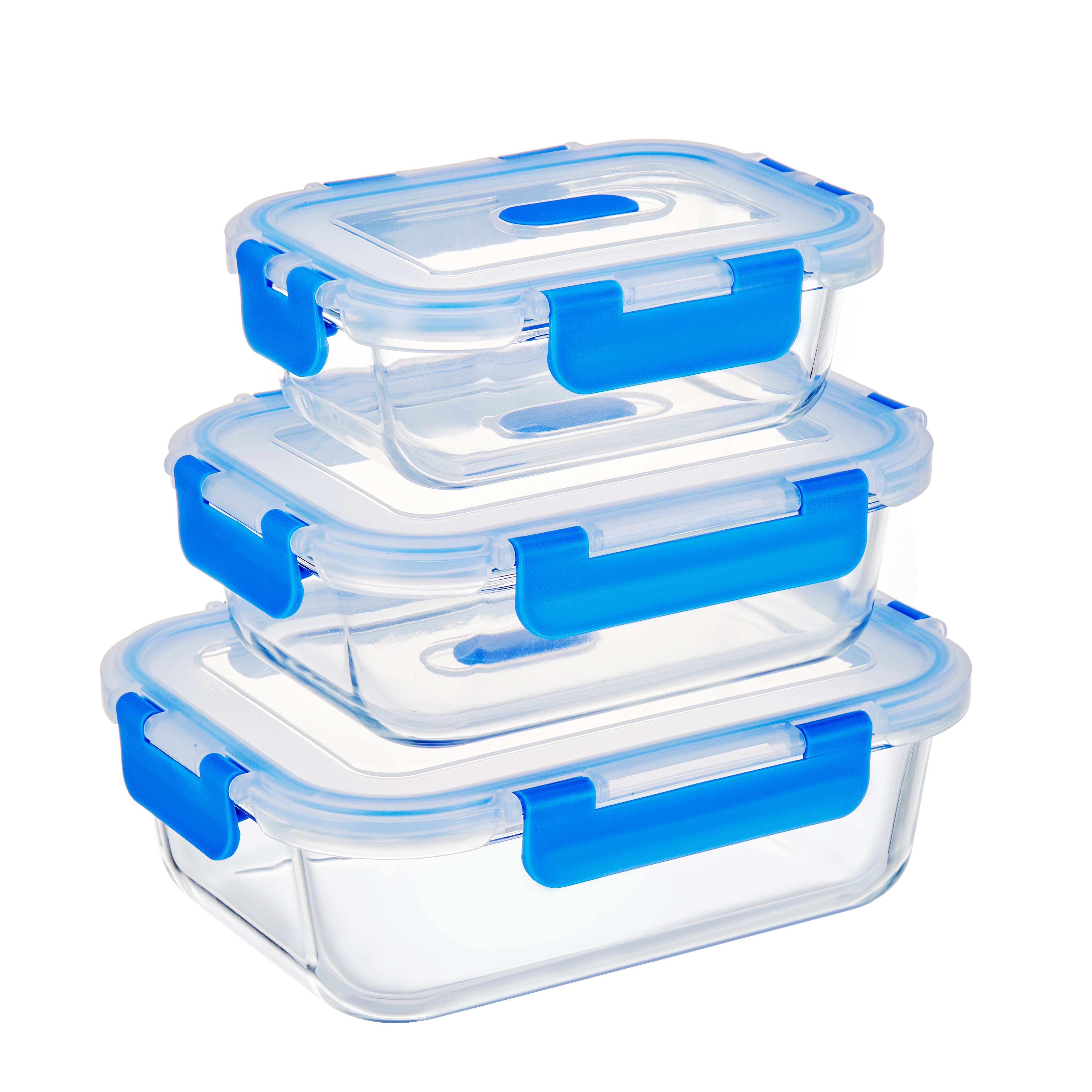 Glass Storage Containers With Lids (13-Pack) Glass Container Set Hot Sales
