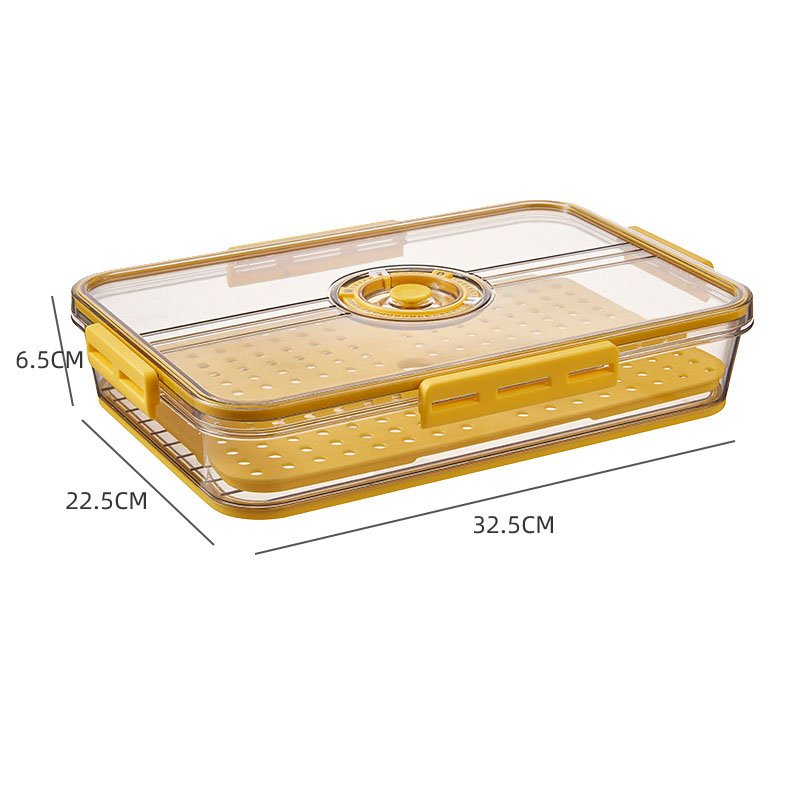 fashion and hot sale Tray Kitchen Stackable Container Keep Fresh Pet Refrigerator Food Storage Box