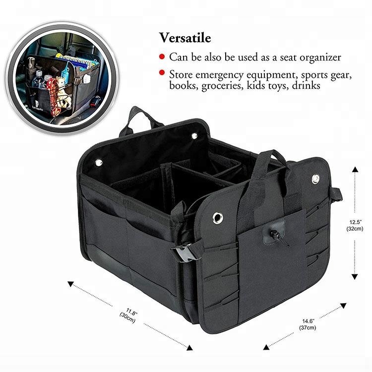 Waterproof Truck Box Cargo Boot Storage Collapsible Car Trunk Organizer