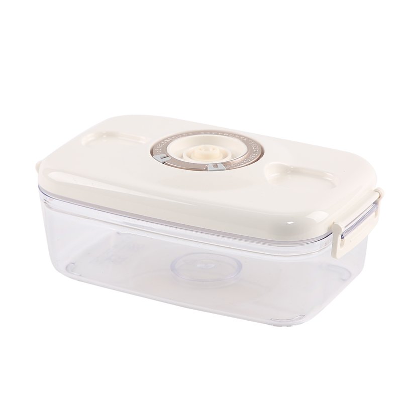 Brilliance Clear Meal Prep Containers Leakproof Airtight Food Storage Box Vacuum Food Keeper with Smart Lid System