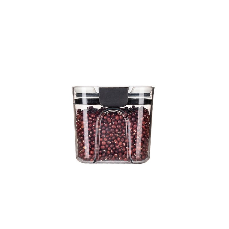 ABS Airtight Bulk Food Storage Containers Box Bins Jars Set Small Bucket Kitchen Pantry Organization Plastic New Design 4 Pack