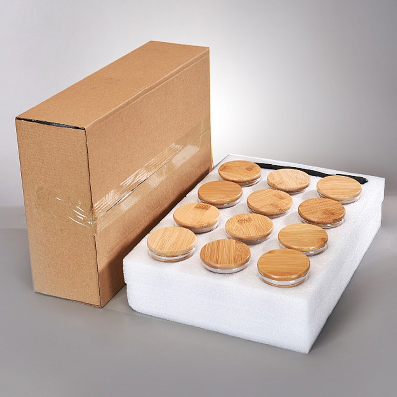 High Borosilicate Airtight 12 Pcs Set Spice Glass Jar Kitchen Storage Kitchen Container Set Food Storage Jar With Lids