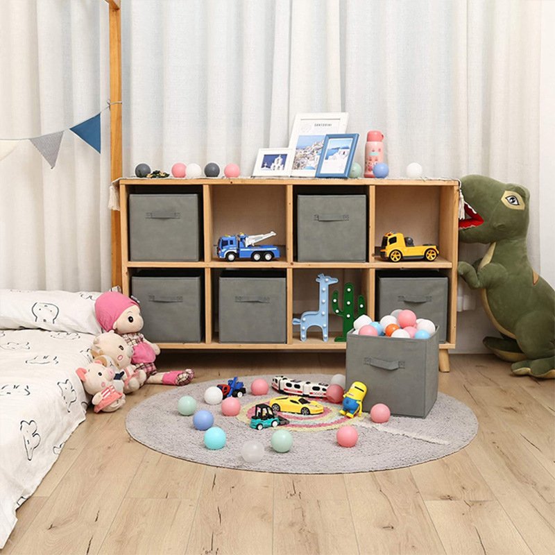 Oem China Wholesale Household Convenient Folding Collapsible Foldable Fabric Clothing Storage Containers Boxes& Bins Stackable