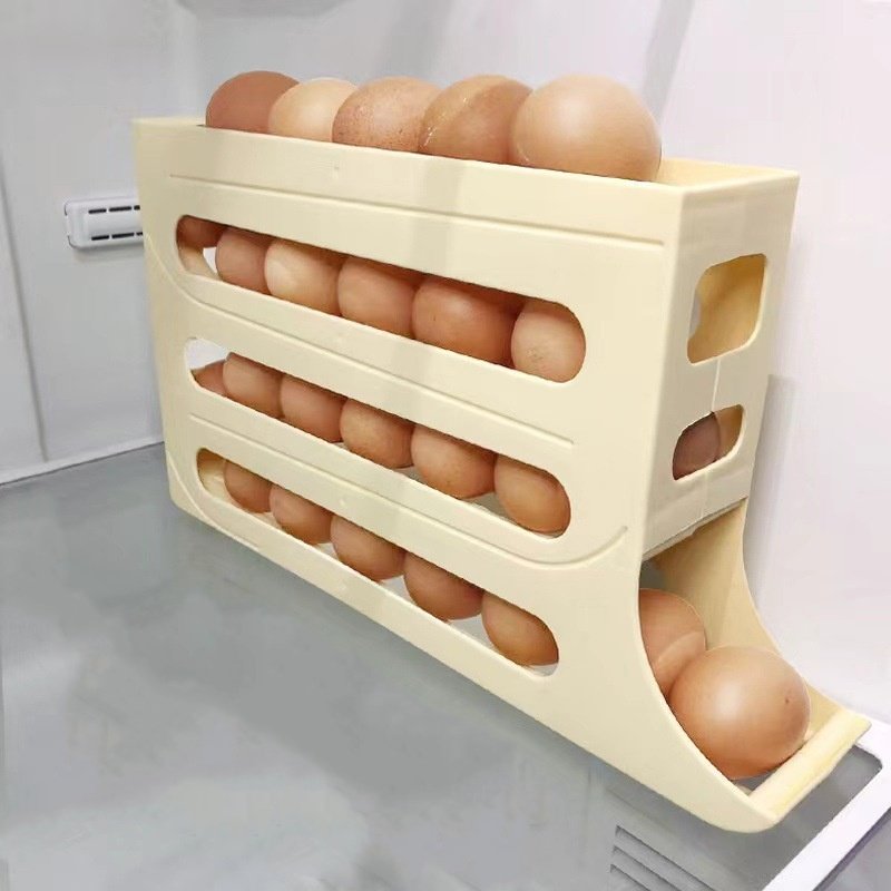 YML hot sell egg holder automatic egg storage box Refrigerator side door storage box