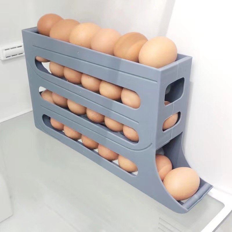 YML hot sell egg holder automatic egg storage box Refrigerator side door storage box