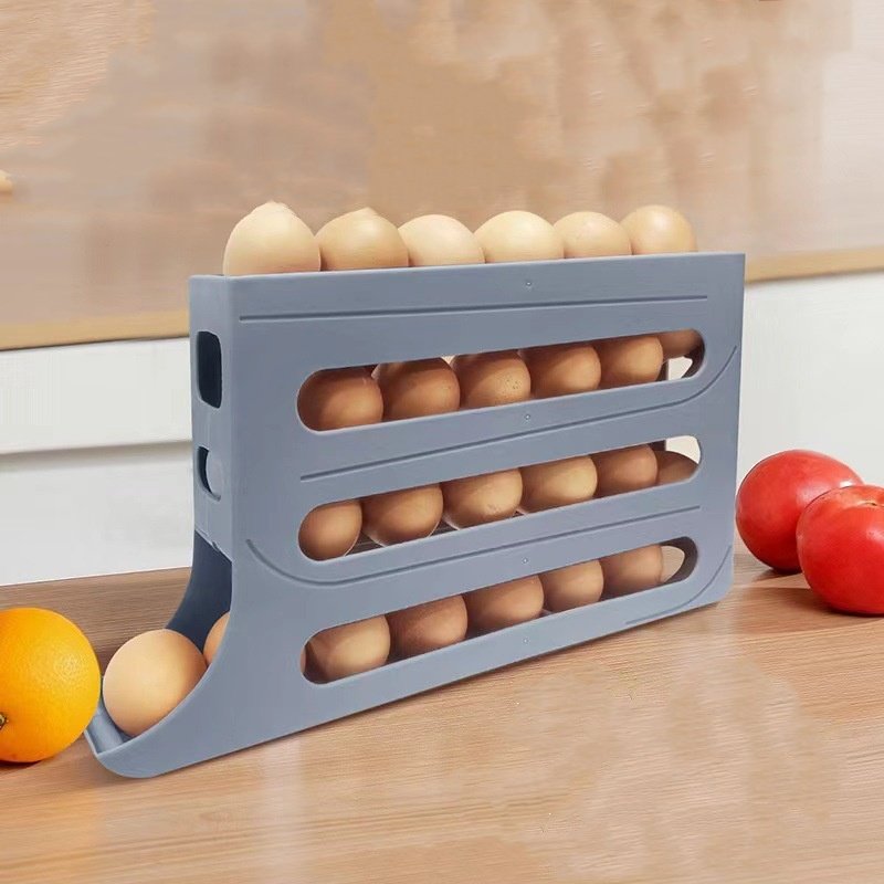 YML hot sell egg holder automatic egg storage box Refrigerator side door storage box