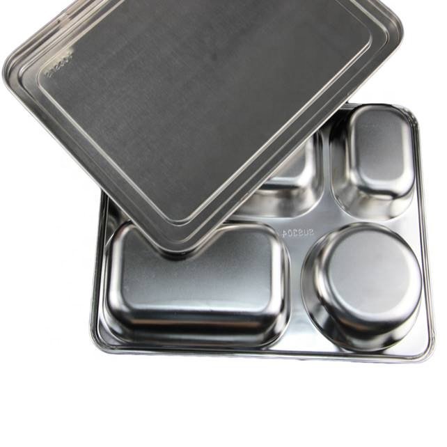 Smart Food Reusable Wholesale Adult Custom High Quality Lunch Box Steel Stainless