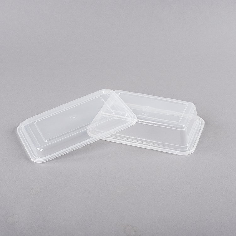 Heat Resistant Plastic Stackable Storage Container Take Out Lunchbox Disposable Food Containers With Lids For restaurant