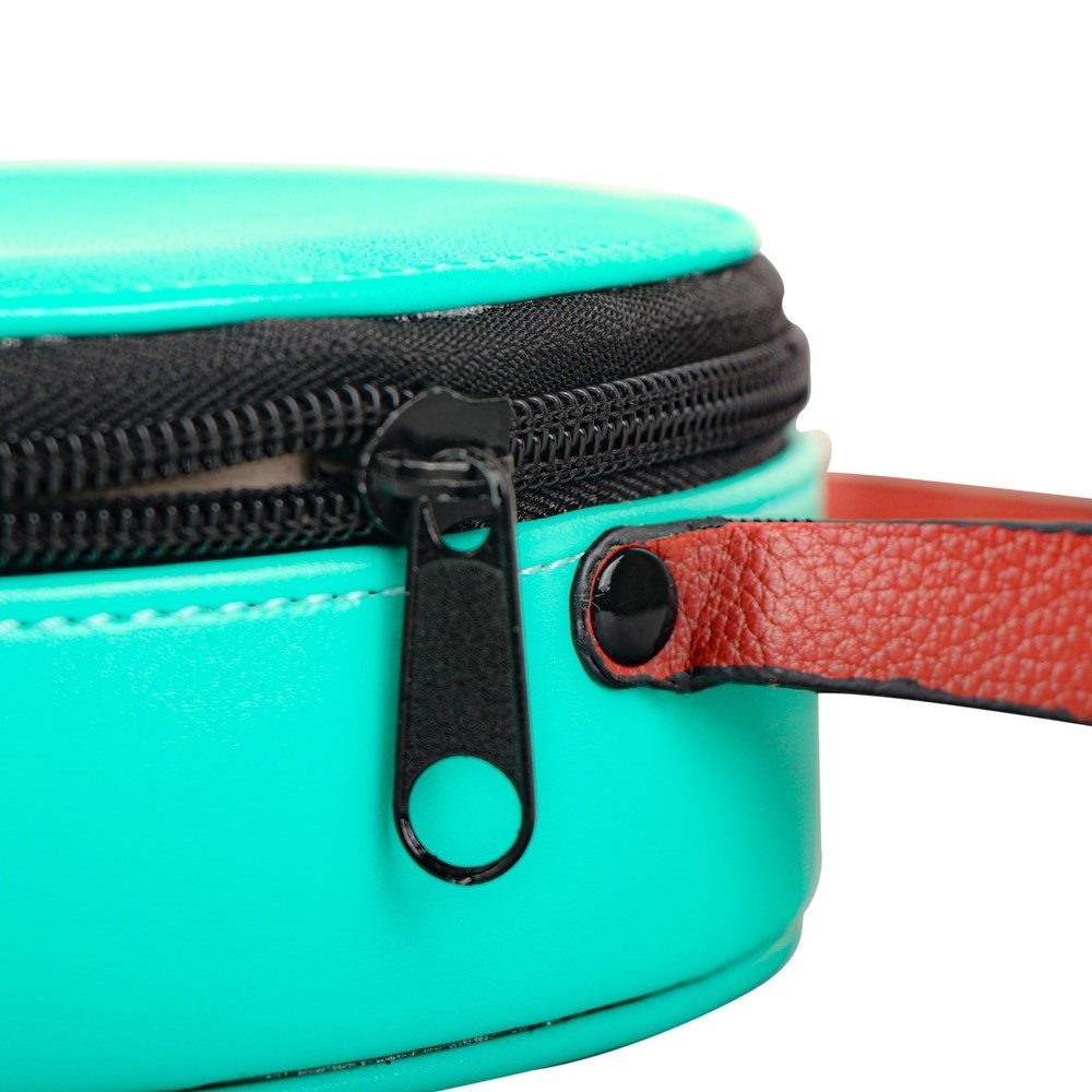 Custom PU Leather Portable Storage Box Jewelry handbag