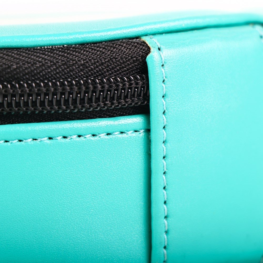 Custom PU Leather Portable Storage Box Jewelry handbag