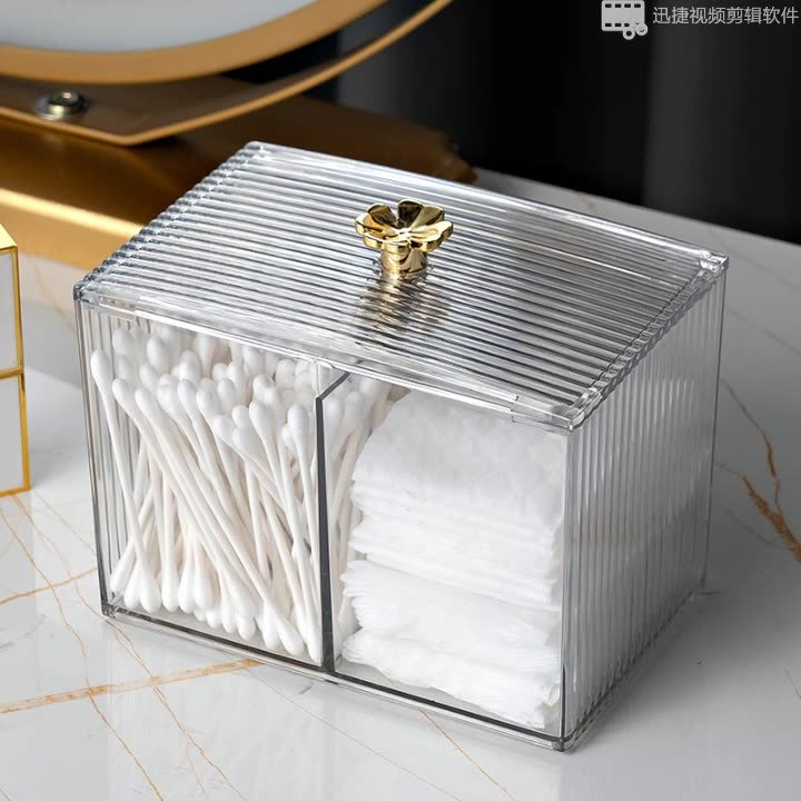 Environmentally friendly PP plastic box, cotton swab, gauze storage box