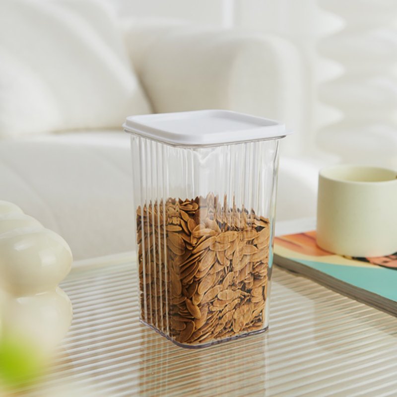 New Product Plastic Dry Food Cereal Spaghetti Storage Container with Lid
