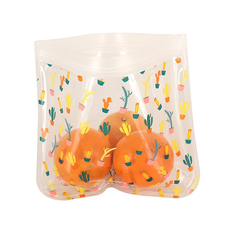 Food grade freshness protection package eco-friendly waterproof PEVA food storage bag container