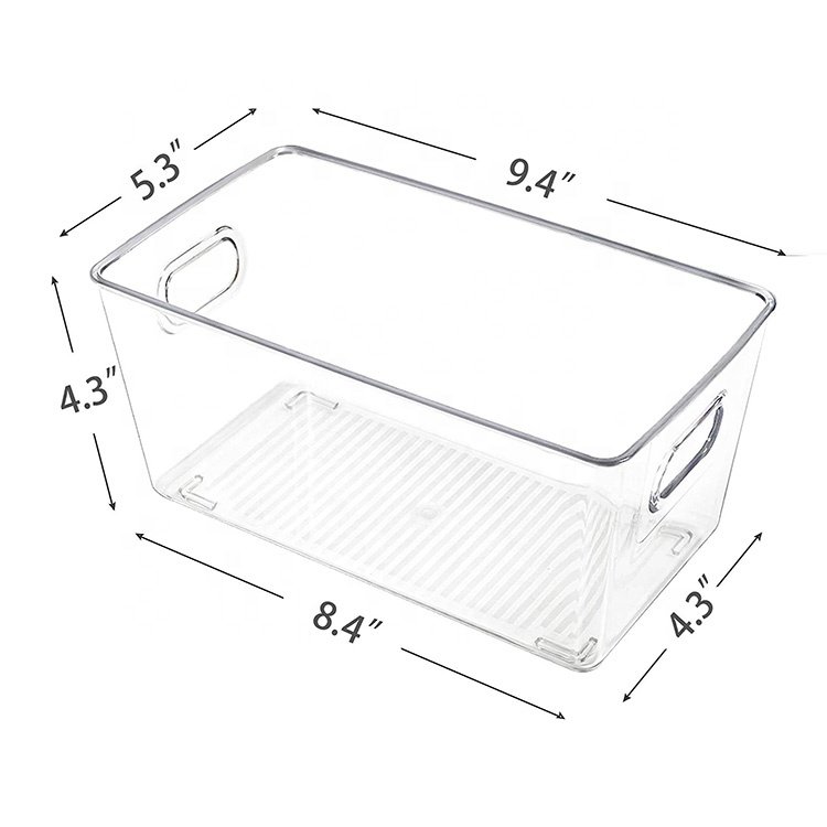 Home Storage & Organization Clear Plastic Food Storage Box