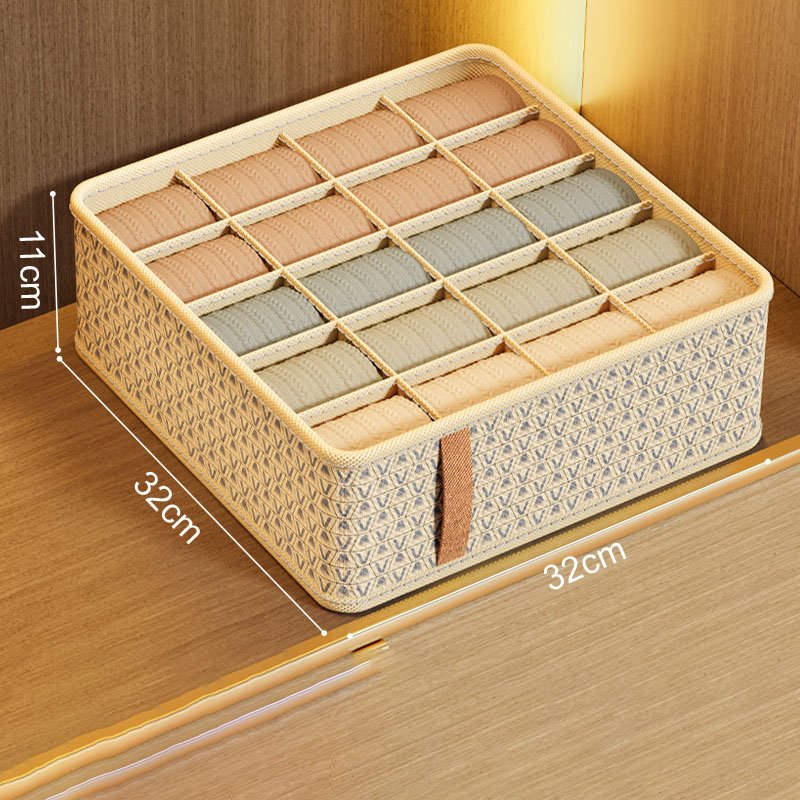 Best-selling portable designed clothes storage drawer basket Non-woven storage box for storing socks and underwear