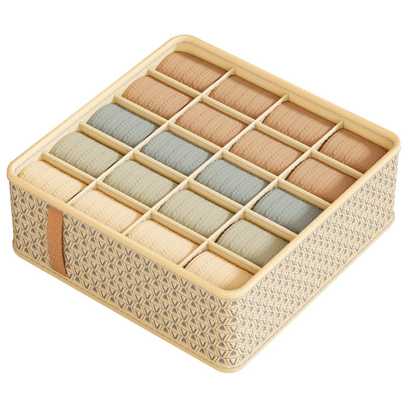 Best-selling portable designed clothes storage drawer basket Non-woven storage box for storing socks and underwear