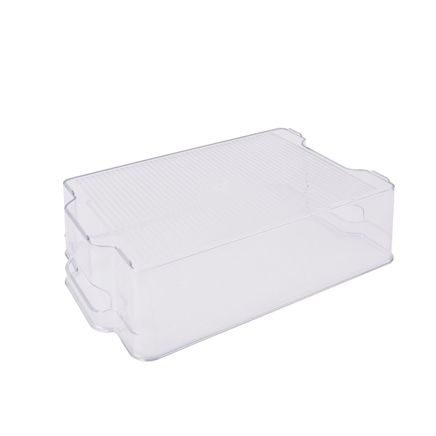 Refrigerator Drawer Organizer Bins Storage Racks Fridge Storage Containers Transparent Clear Pantry Organization