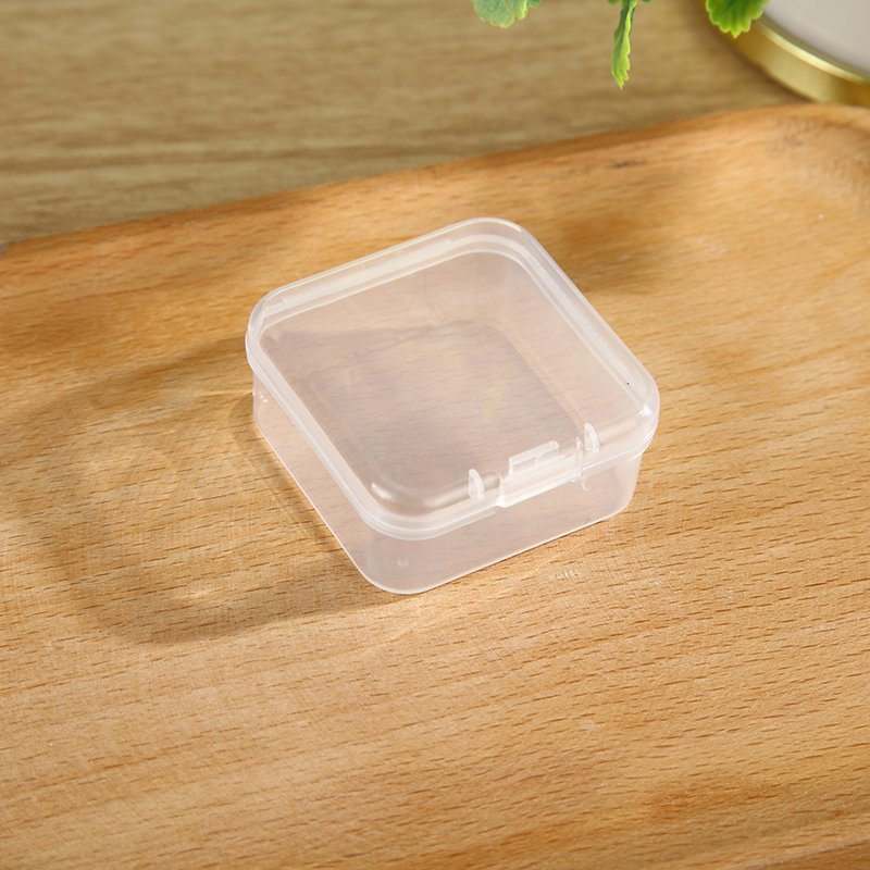 Wholesale earplug box Transparent plastic storage box beaded nail sheet hardware tools accessories pp storage box