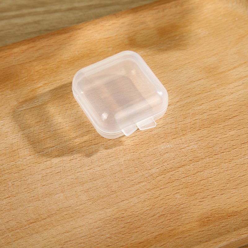 Wholesale earplug box Transparent plastic storage box beaded nail sheet hardware tools accessories pp storage box