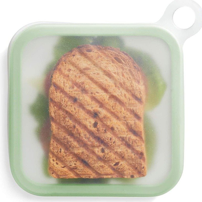Outdoor Silicone Lunch Bento Boxes Fresh-Keeping Sandwich Containers for Food Storage Sealable Sandwich Boxes for Daily Lunches