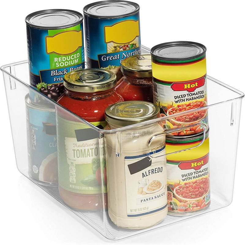 Plastic Storage Bins Kitchen Organization Pantry Storage Fridge Organizer Cabinet Organizers Drawer Organizer
