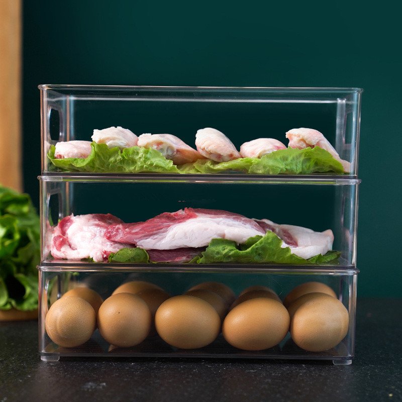 Plastic Storage Bins Kitchen Organization Pantry Storage Fridge Organizer Cabinet Organizers Drawer Organizer