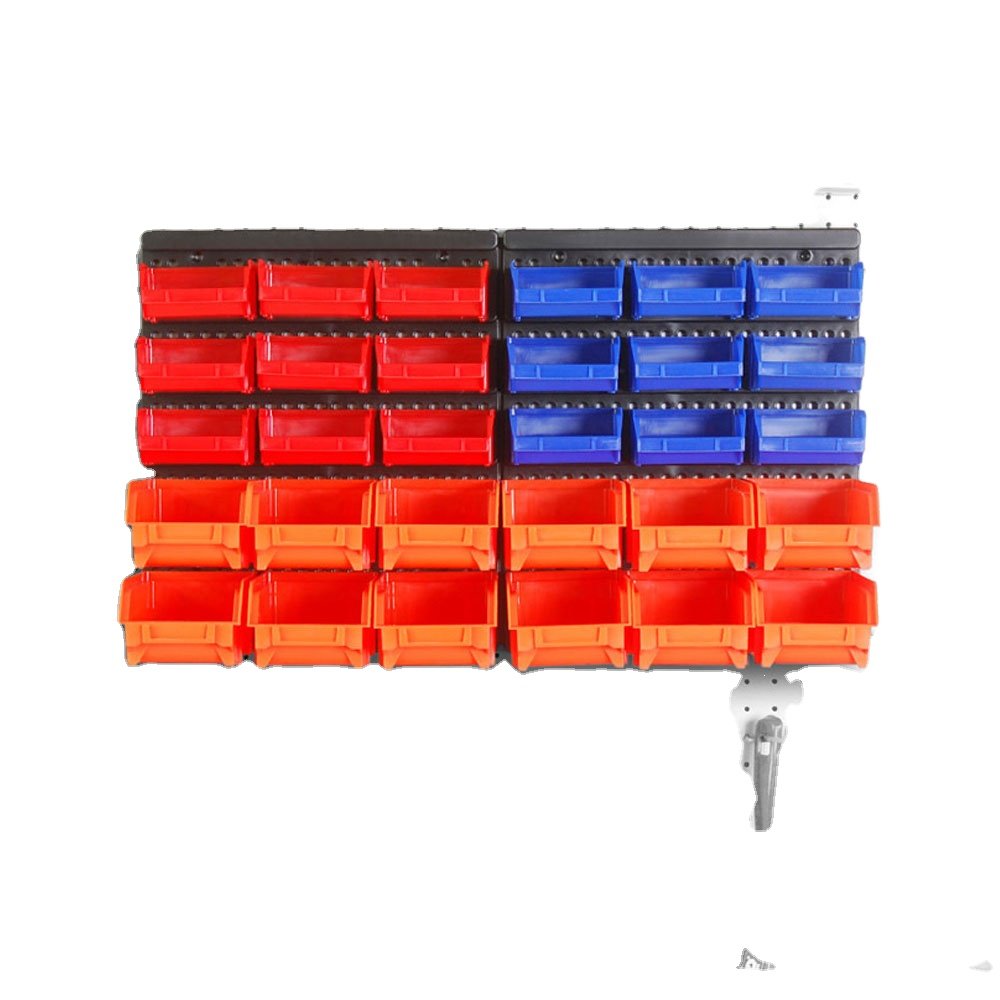 Custom Hot Sale Tool Storage Boxes Bins tool box parts organizer Wall Mounted Storage Bins