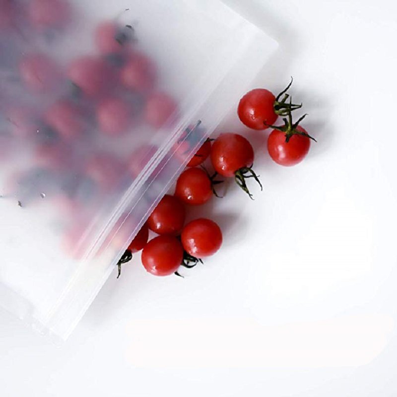 Peva Food Storage BPA Free Leakproof Reusable Freezer Bags for Meat Fruit Vegetable