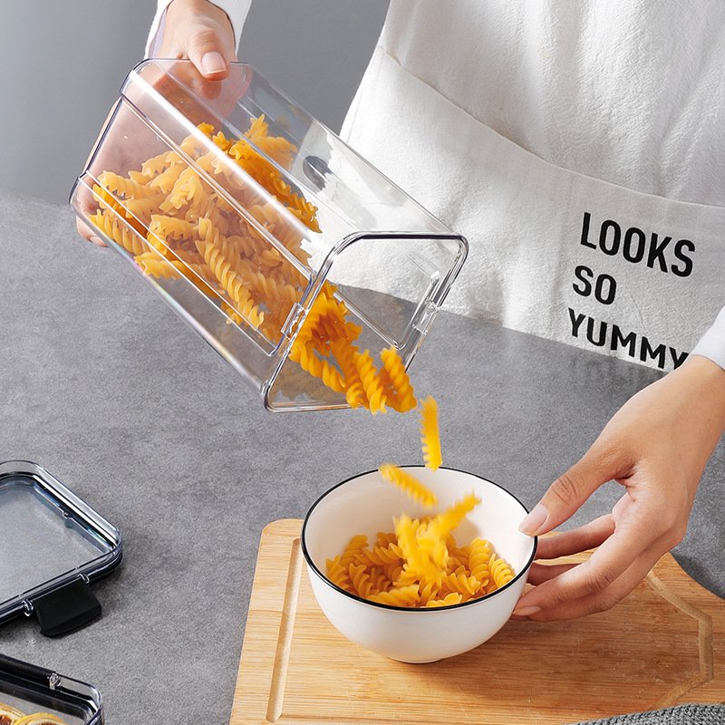 Airtight Stackable Refrigerator Food Containers Plastic Organizer Storage Boxes Container Set With Lid