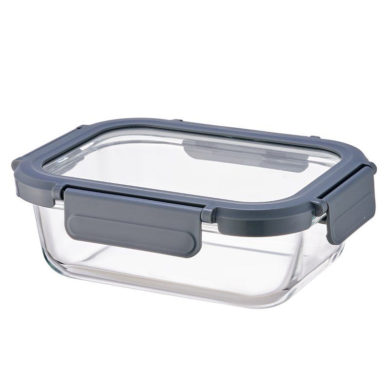 Linuo Eco Friendly Microwaveable Stackable food storage Container Glass Container Set House