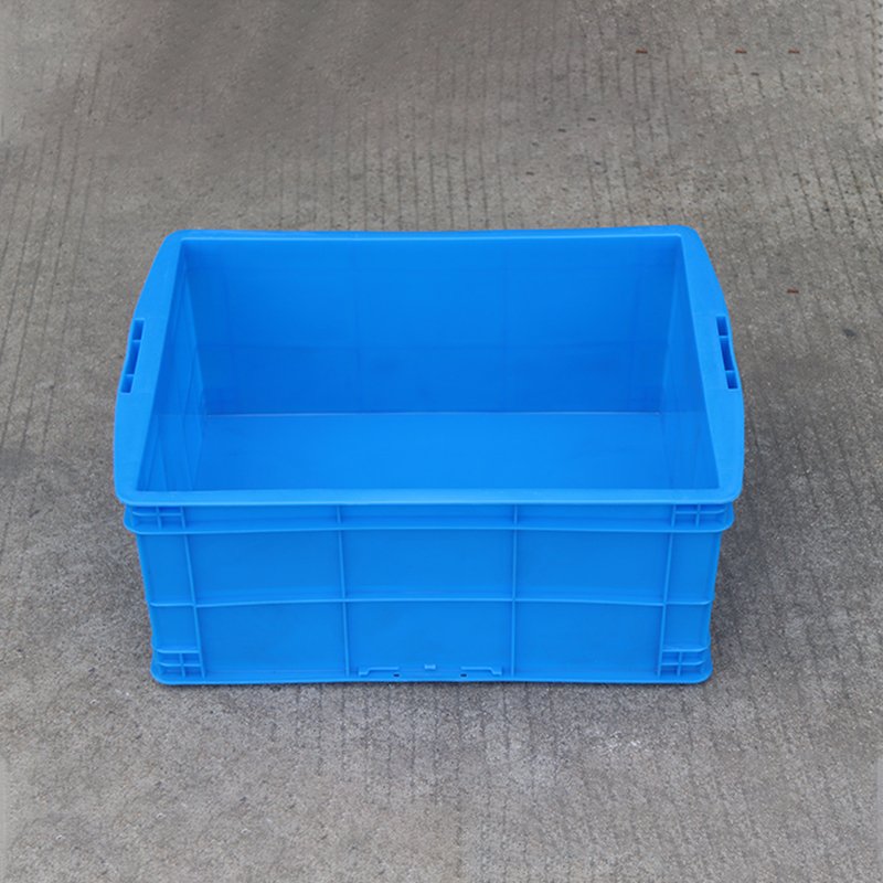 High Quality Stackable Solid Plastic Logistic Storage Crate 465*350*220mm Turnover Box For Efficient Storage Solutions