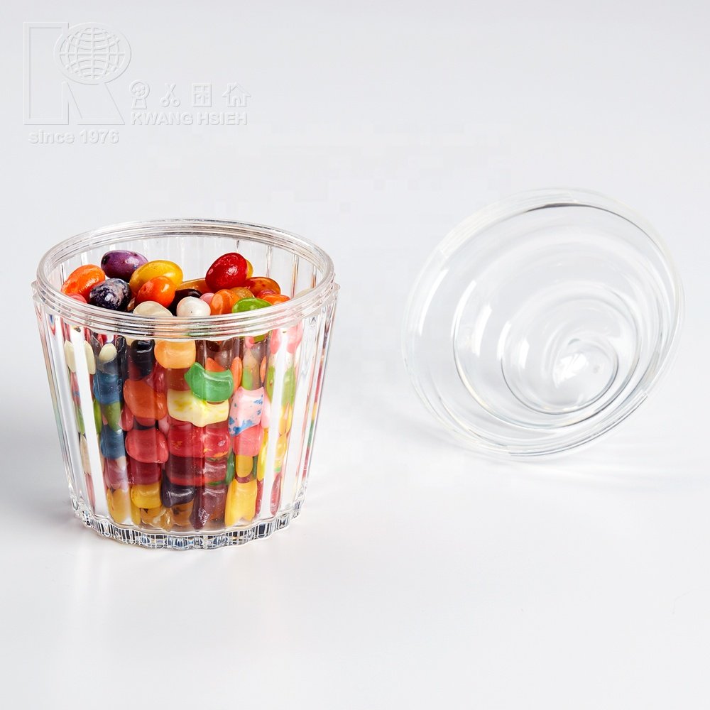 Kwang Hsieh Cup Cake Style Plastic Clear Storage Box