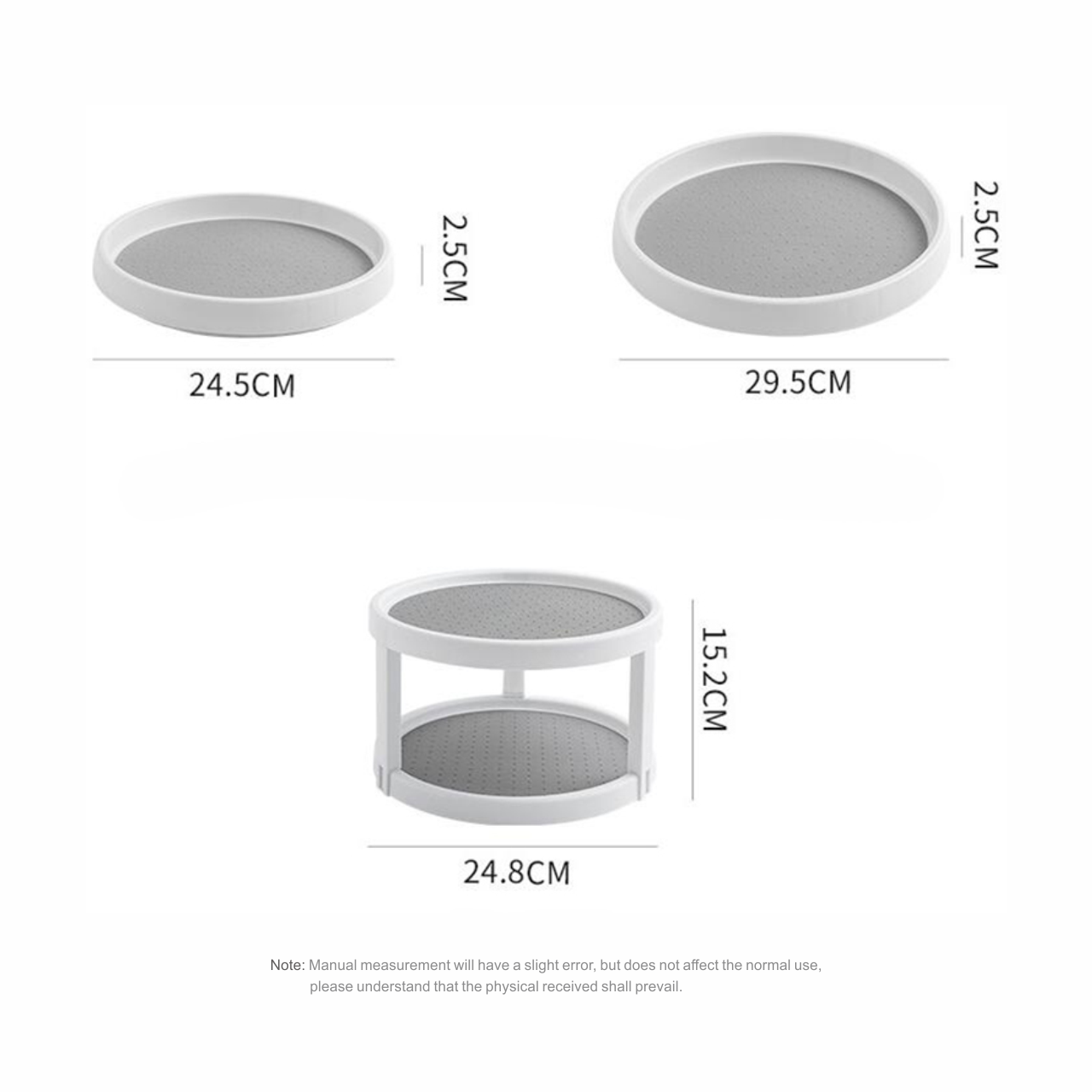 Kitchen spice rack rotatable spice rack corner special oil salt sauce vinegar round multifunctional storage box