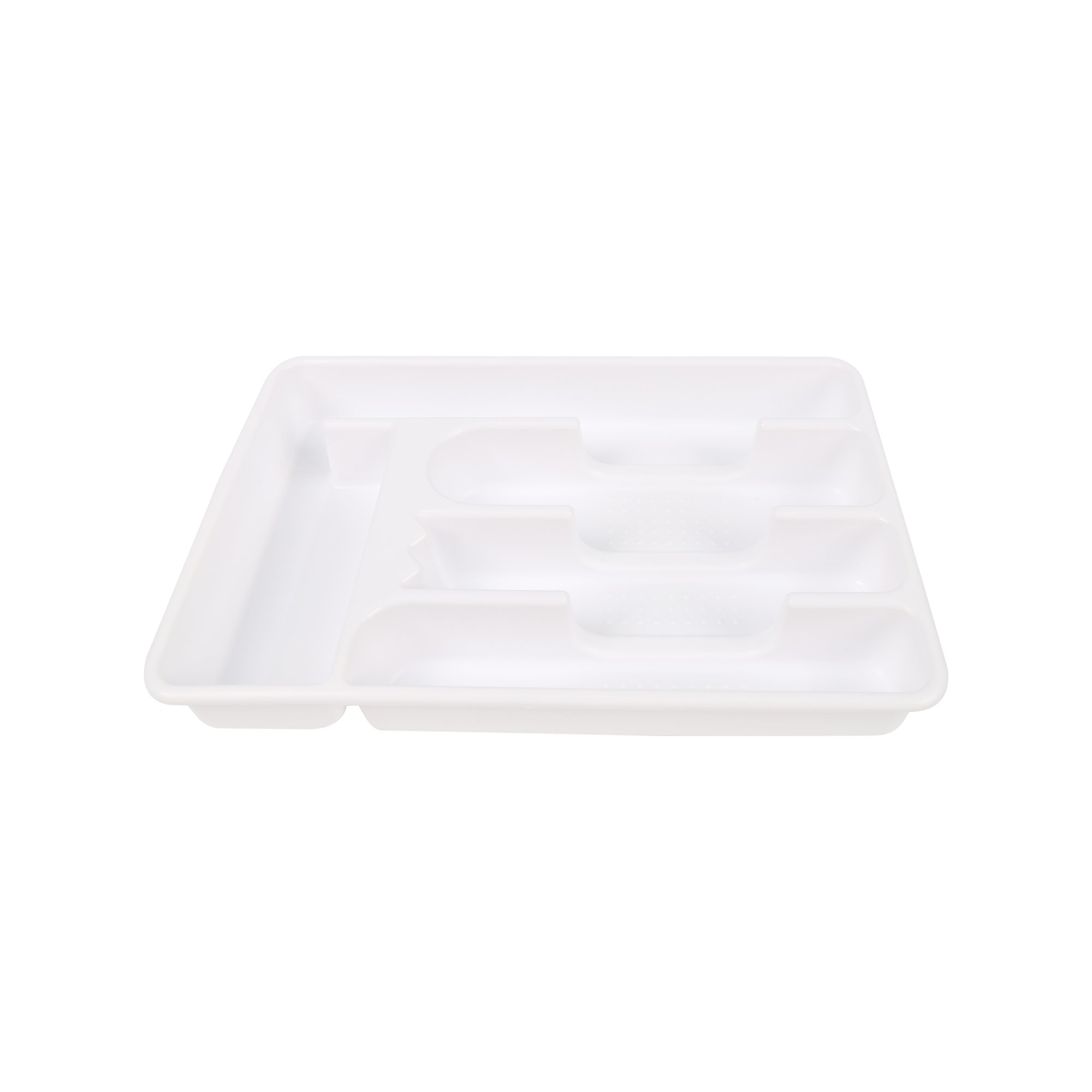 Kitchen Cutlery tray Non-slip Simple tableware storage box Plastic knife fork storage partition tray