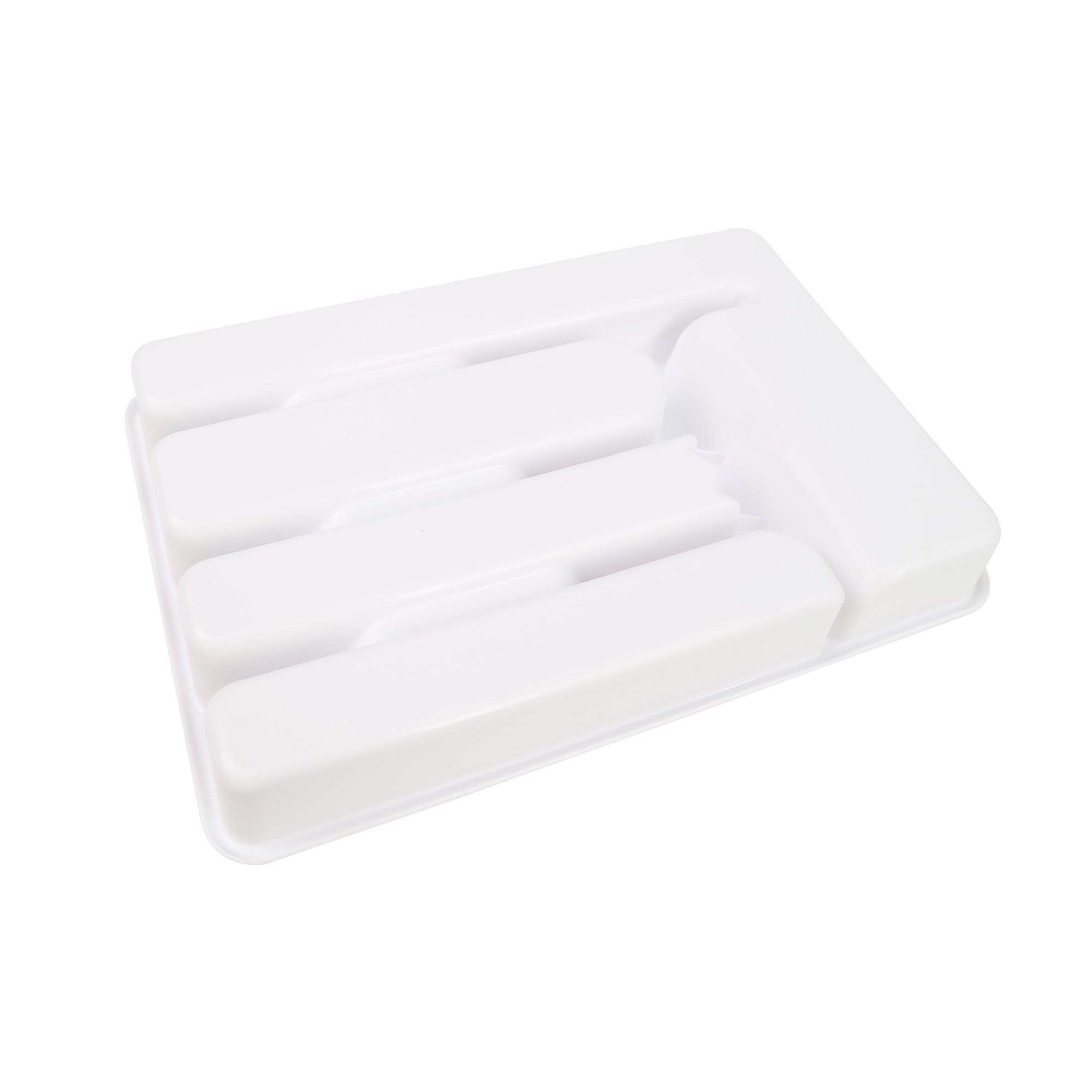 Kitchen Cutlery tray Non-slip Simple tableware storage box Plastic knife fork storage partition tray
