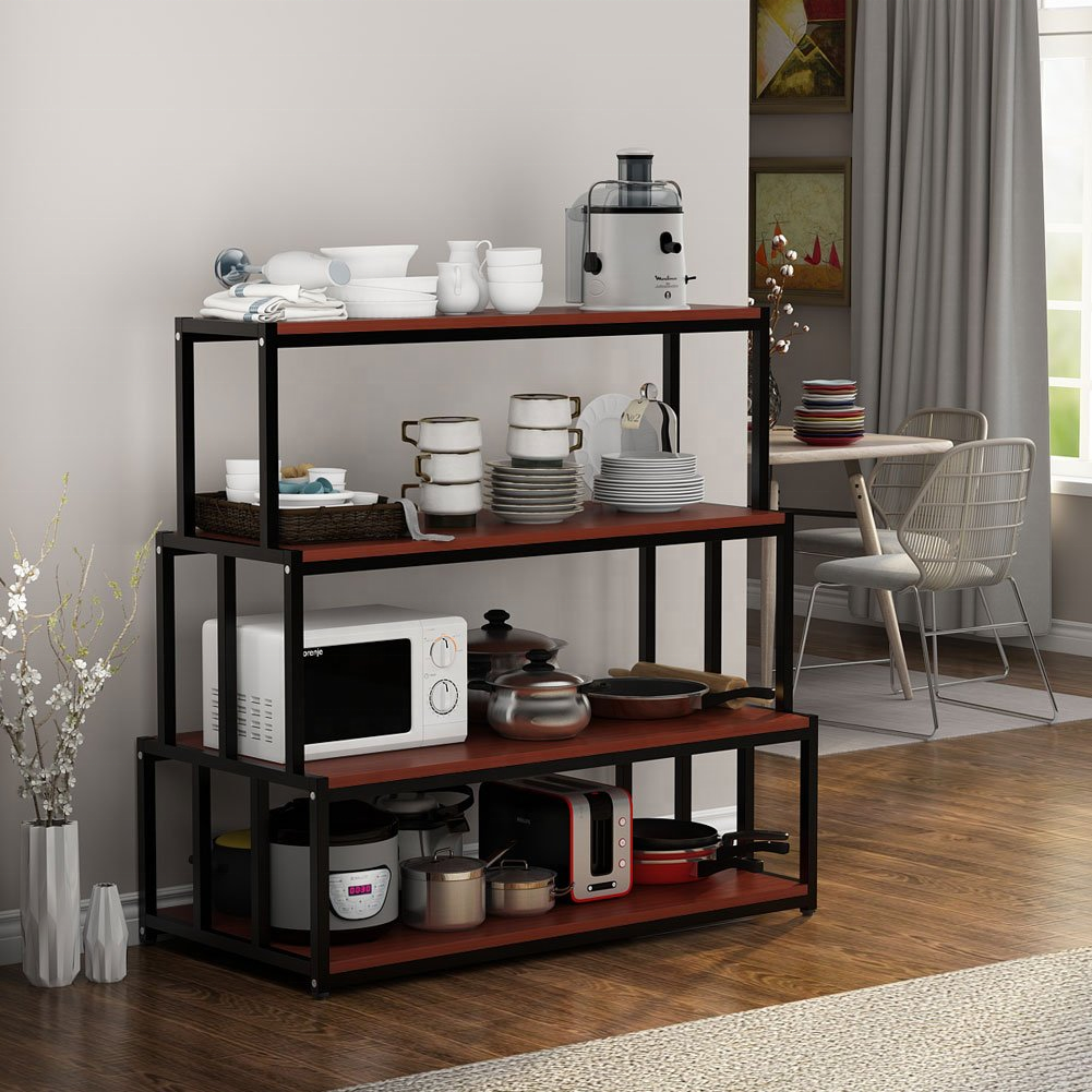 Custom Home Decoration Bookshelf Book Magazine Album Flower Green Plant Pot Ladder Metal Wood Storage Display Rack Stand Holder