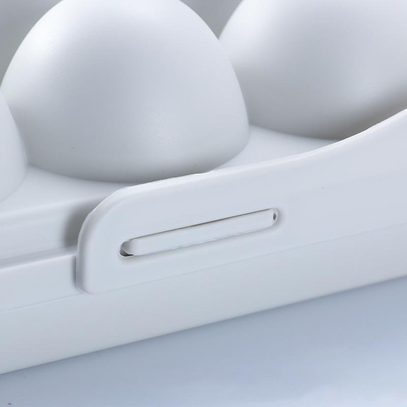 DS3554 12 Grid Egg Container Leakproof Egg Holder for Refrigerator Camping Picnic Hiking Travel Outdoor Plastic Egg Storage Box