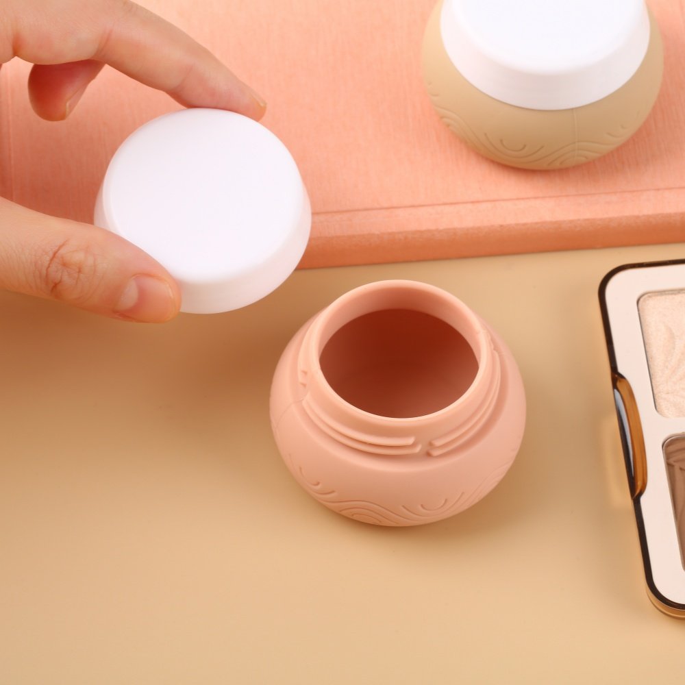 New best-selling portable 30ml sealed box travel cosmetics packaging box silicone storage box