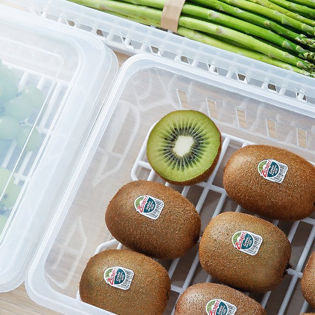 SHIMOYAMA High Quality Food Preservation Box Transparent Fruit and Vegetable Storage Box