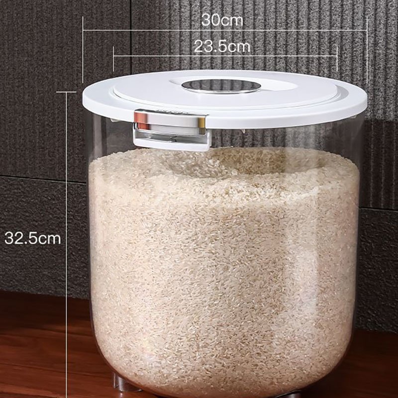 High Appearance Level Practical Food Containers Sealed Rice Storage Containers Kitchen Storage