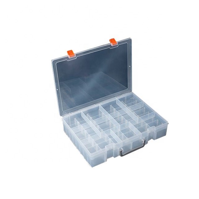 Electronic parts storage small machine part storage box