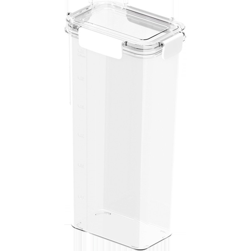 Wholesale Kitchen & Pantry Organizer Air Tight Clear Plastic Food Storage Container Box for Cereal Rice Grain Snacks