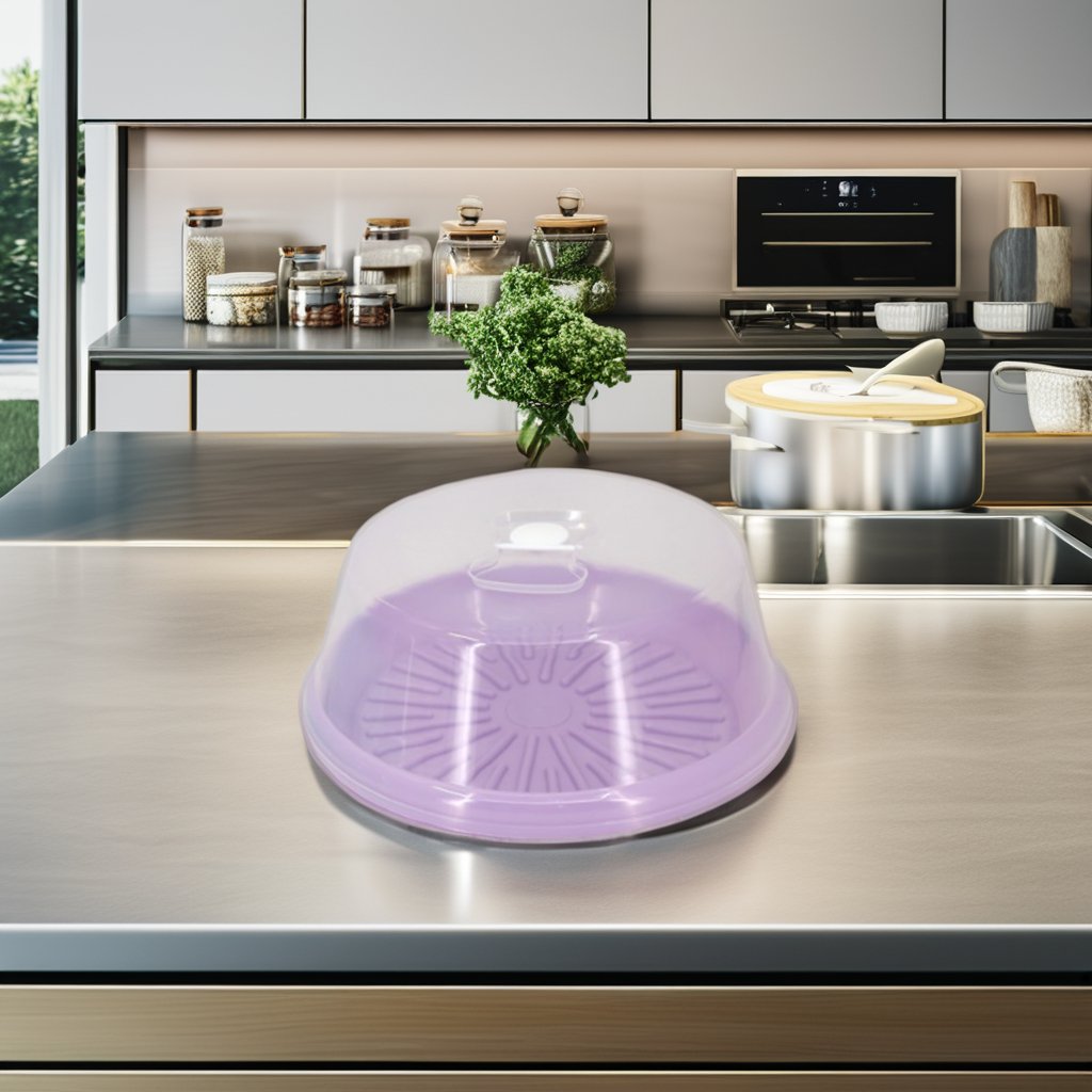 Round portable PP transparent take away storage organizer boxes carrier cake holder storage container box plastic cake server
