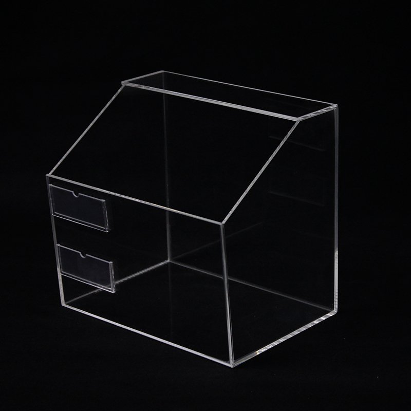 OEM/ODM Factory Custom Clear Acrylic Candy Display Box Bulk Cookies Containers Dried Food Storage Box