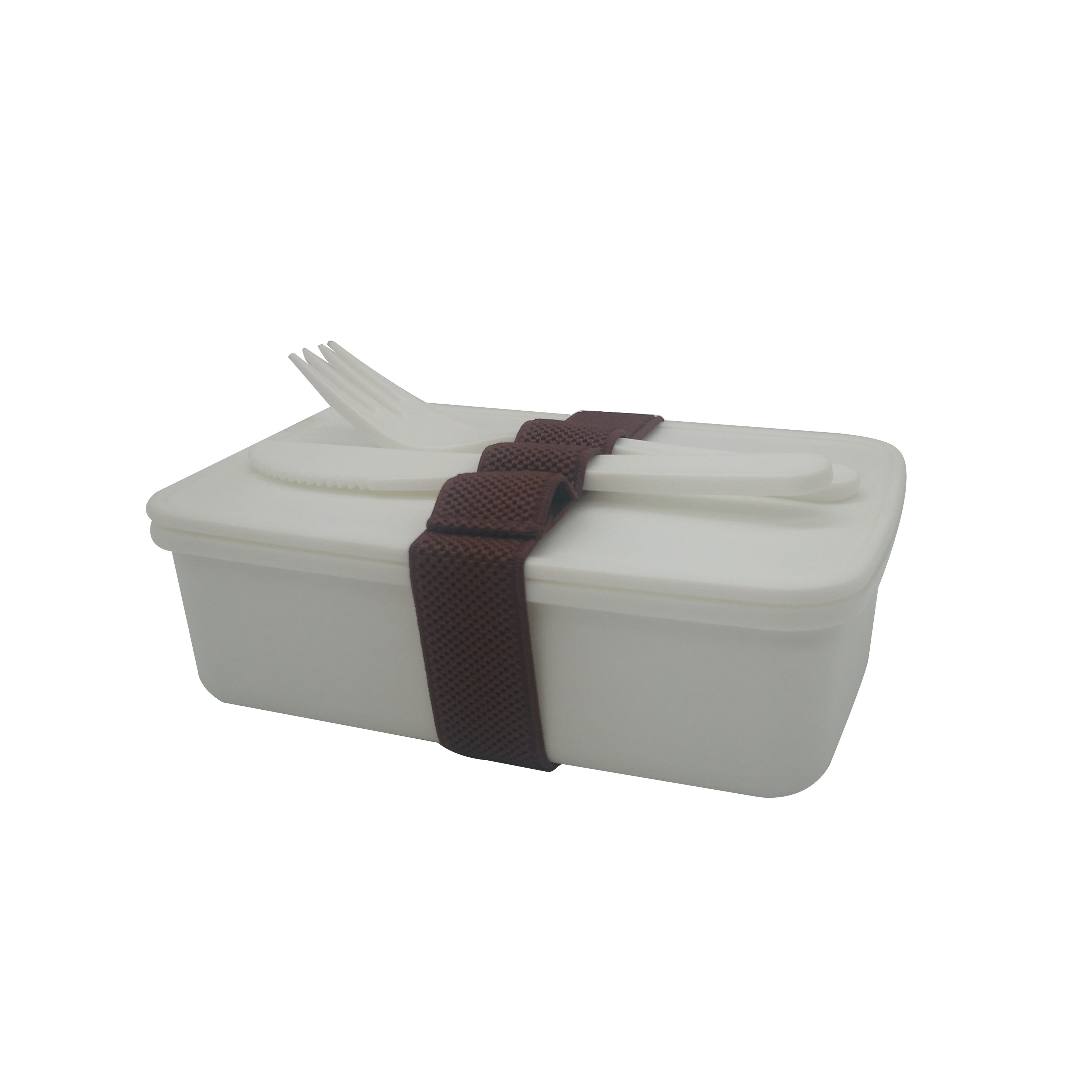 500MLPP bamboo fiber wheat straw lunch box Biodegradable storage box RecyclePP Student lunch box